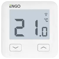 Termostat ENGO E10-W  Pentru sisteme de încălzire / Baterie
