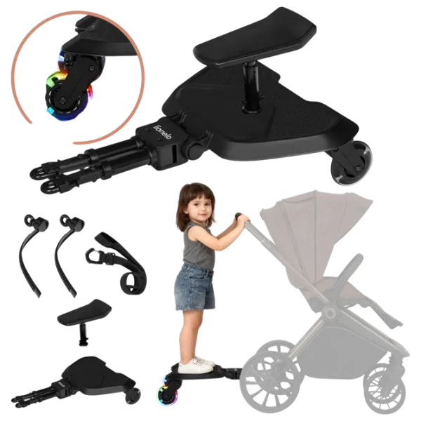 Adaptor Lionelo Buggy Board Plastic / Black photo 3