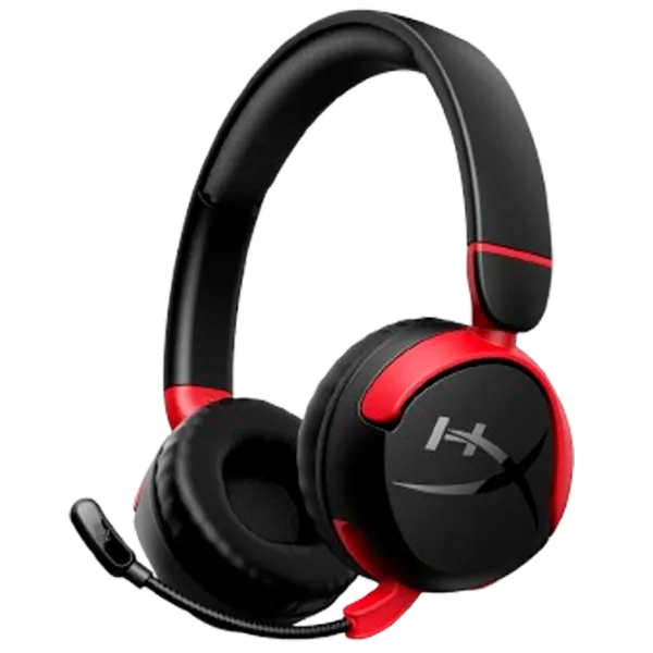 Наушники HyperX Cloud Mini wireless Красный Черный Беспроводные/ Игровой photo 1