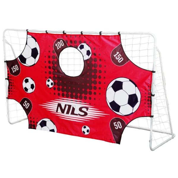 Porți de fotbal Nils BR240P White / 0țel photo 1