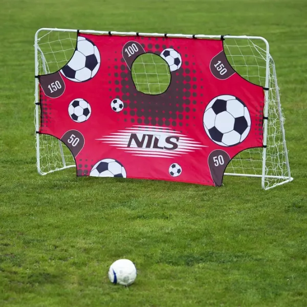 Porți de fotbal Nils BR240P White / 0țel photo 7