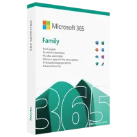 Пакет офисных программ Microsoft 365 Family X86/X64 6 ПК / Online