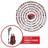 Maşină de curăţat cu presiune Einhell HYPRESSO 36/105 / Red photo 4
