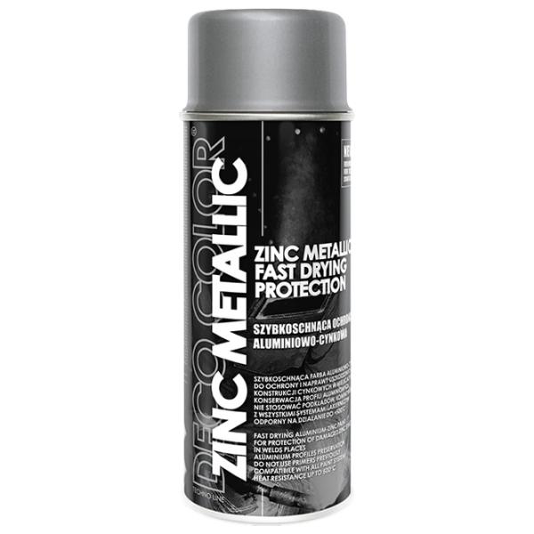 Автомобильная краска Deco color Zinc Metalic 9006 0.4л / Для металлических поверхностей photo 1