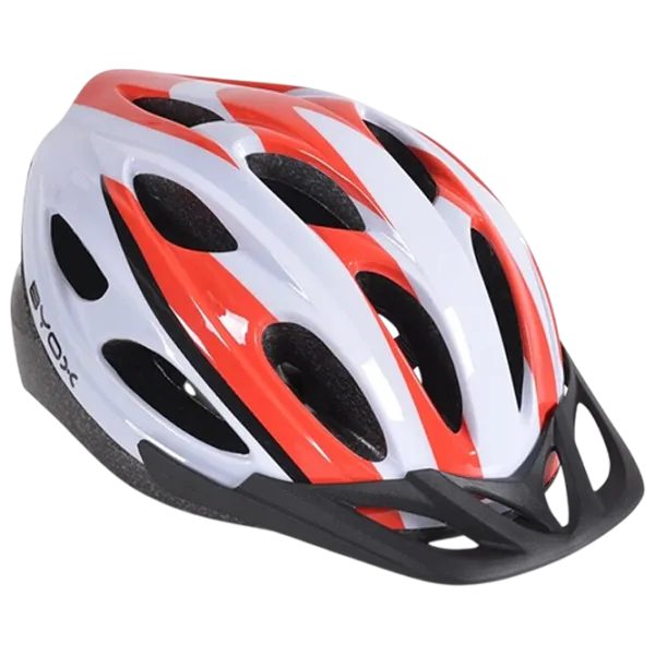 Защитный шлем Moni Bicycle Y02 L Красный White photo 1