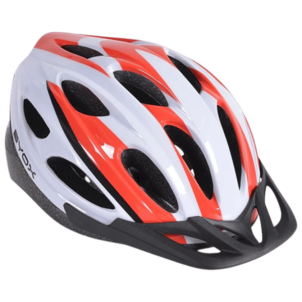 Защитный шлем Moni Bicycle Y02 L Красный White photo 1