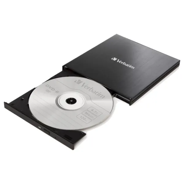 Unitate optică Verbatim External Slimline USB 3.2 Gen 1 / Black photo 2