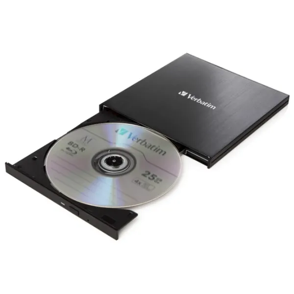 Unitate optică Verbatim External Slimline USB 3.2 Gen 1 / Black photo 2