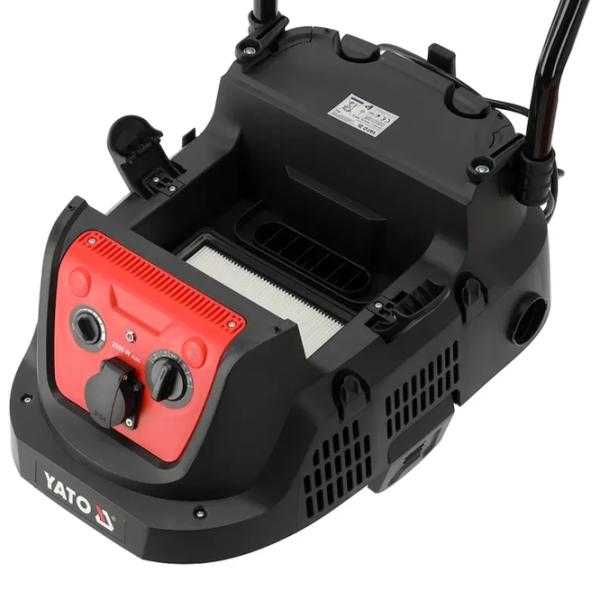 Промышленный пылесос Yato YT-85717 3600 Вт / Черный photo 4