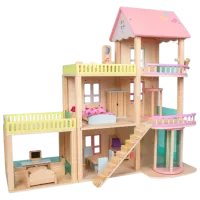 Căsuță pentru păpuși 4Play Elevator Princess Room  căsuță / 3+