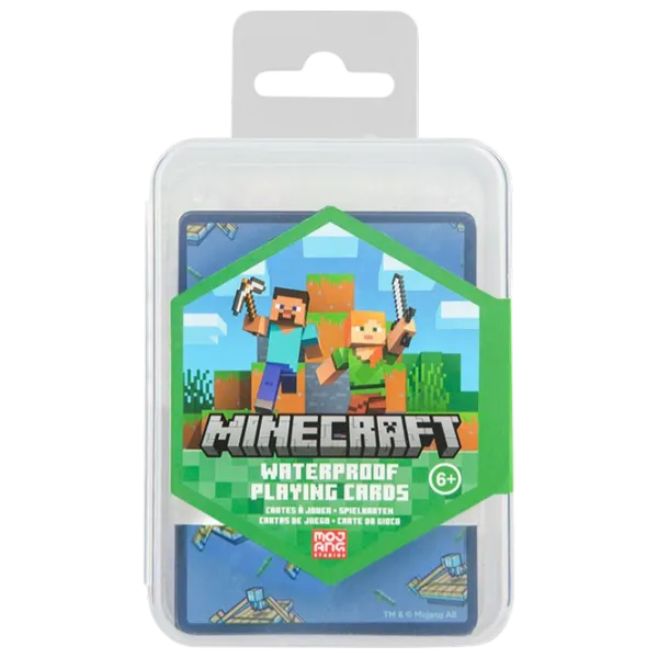Настольная игра Paladone Minecraft Waterproof 2+/ Игральные карты photo 1