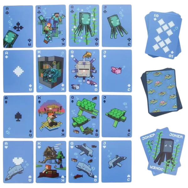 Настольная игра Paladone Minecraft Waterproof 2+/ Игральные карты photo 2
