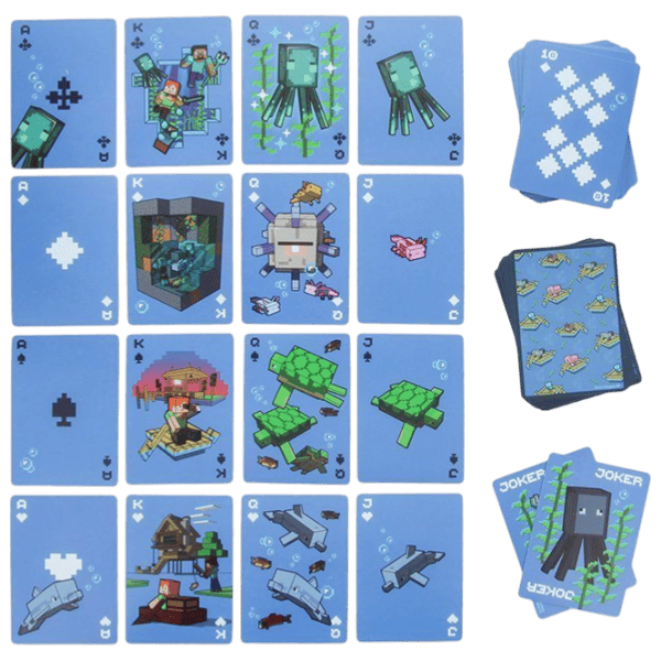 Настольная игра Paladone Minecraft Waterproof 2+/ Игральные карты photo 2