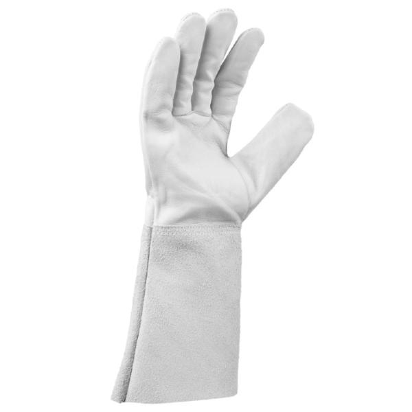 Mănuși pentru sudare Cabra PLSTRSCW White photo 2