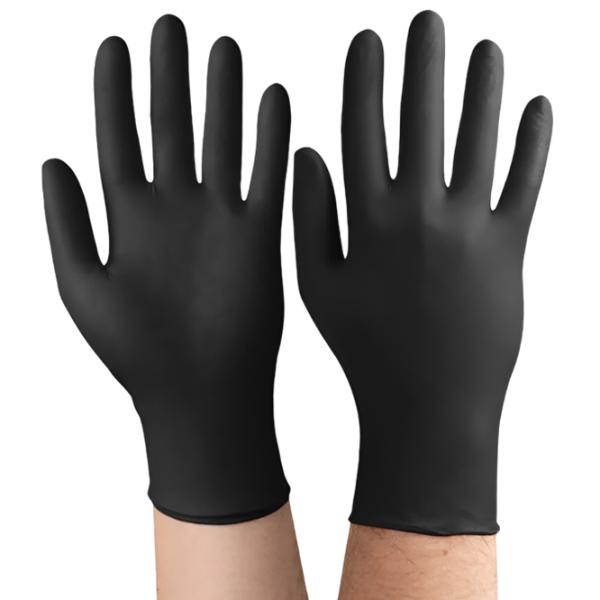 Защитные перчатки Zarys PLSTRZENNXL Нитрил / Черный photo 1