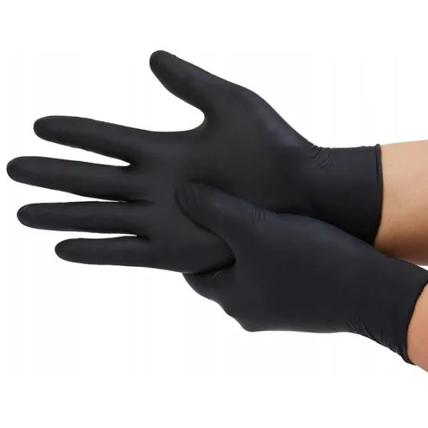 Защитные перчатки Zarys PLSTRZENNXL Нитрил / Черный photo 2