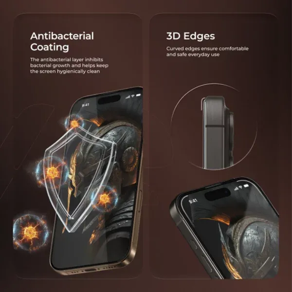 Защитное стекло Apple iPhone 17 Pro Max Proove / 3D photo 6