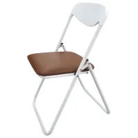 Офисный стул Nowy Styl Jack V19 Искусственная кожа/ Белый Brown photo 2