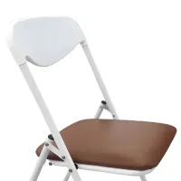Офисный стул Nowy Styl Jack V19 Искусственная кожа/ Белый Brown photo 3