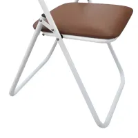 Офисный стул Nowy Styl Jack V19 Искусственная кожа/ Белый Brown photo 4