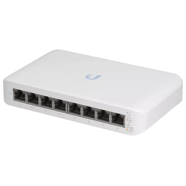Switch Ubiquiti USW-Lite-8-POE White photo 1
