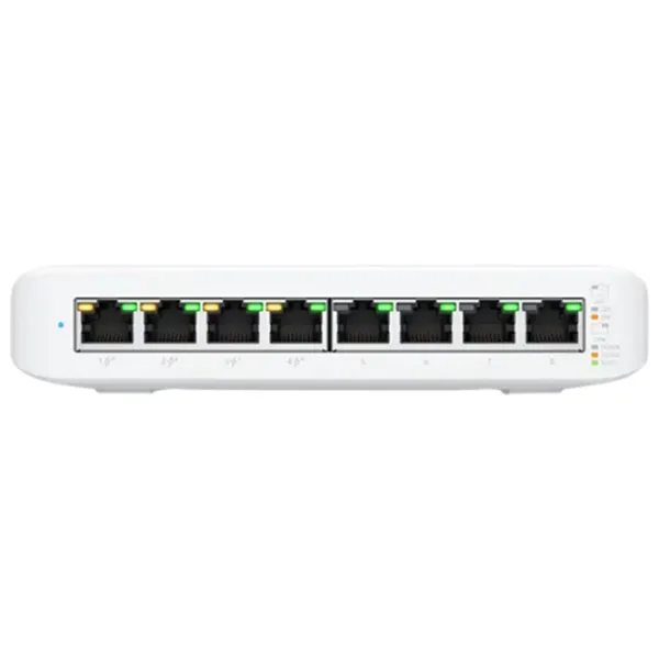 Switch Ubiquiti USW-Lite-8-POE White photo 2