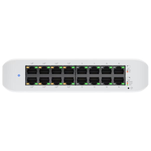 Коммутатор Ubiquiti Lite 16 PoE Белый photo 3