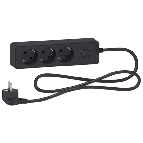 Prelungitor Schneider ST9431B 1.5 m Black photo 1