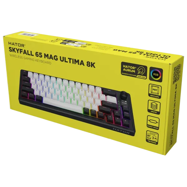 Tastatură Hator Skyfall 65 MAG ULTIMA 8K Fără fir / Black photo 8