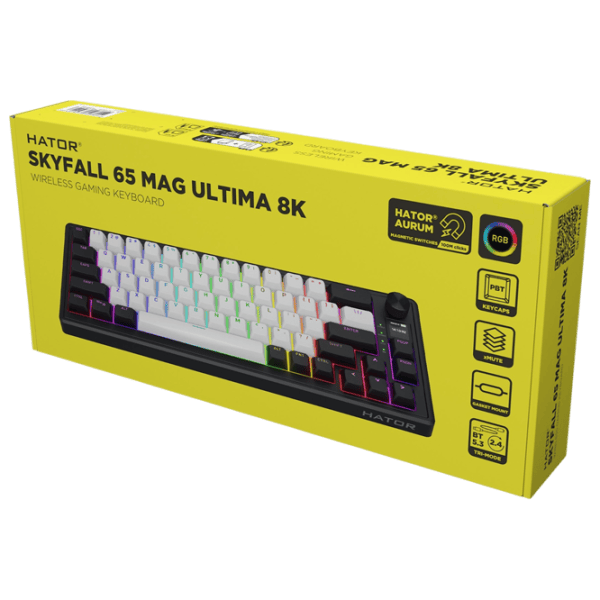Tastatură Hator Skyfall 65 MAG ULTIMA 8K Fără fir / Black photo 8