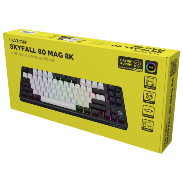 Tastatură Hator Skyfall 80 MAG ULTIMA 8K Fără fir / Black photo 7