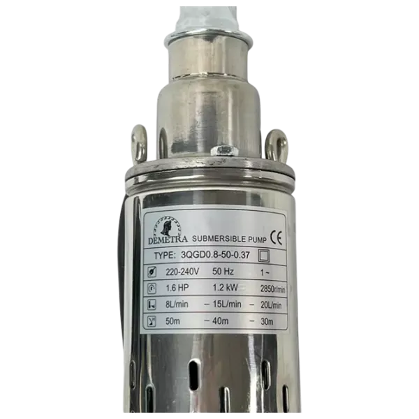 Pompa submersibilă Demetra 3QGD0.8-50-0.37 1200 W 1200 l/h photo 3