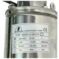 Pompa submersibilă Demetra 4QGD1.2-100-0.75 1500 W 1500 l/h photo 4