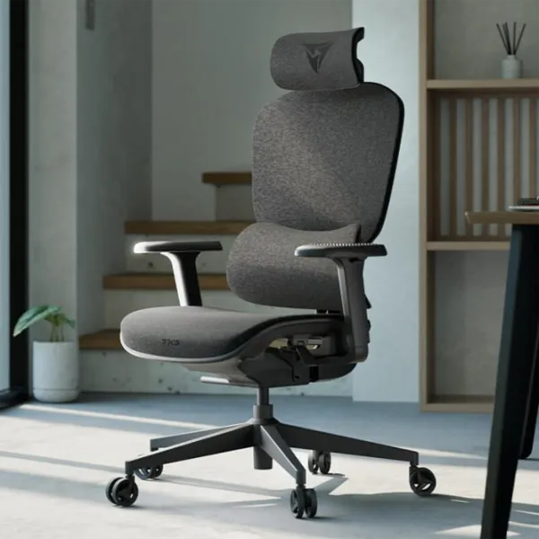 Scaun Gaming ThunderX3 YTC Loft Black Dark Grey photo 4