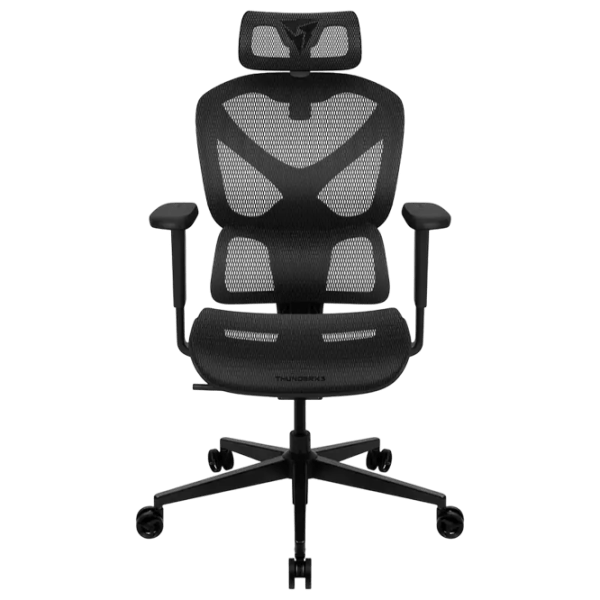 Scaun Gaming ThunderX3 YTC Mesh Gray Black photo 1
