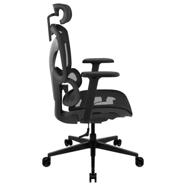 Scaun Gaming ThunderX3 YTC Mesh Gray Black photo 4