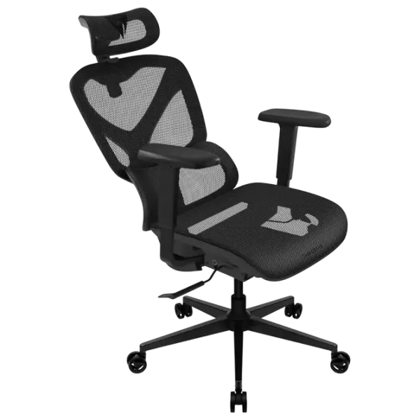 Scaun Gaming ThunderX3 YTC Mesh Gray Black photo 5