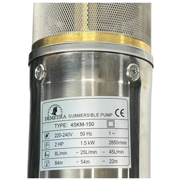 Pompa submersibilă Demetra 4SKM150 1500 W 2700 l/h photo 4