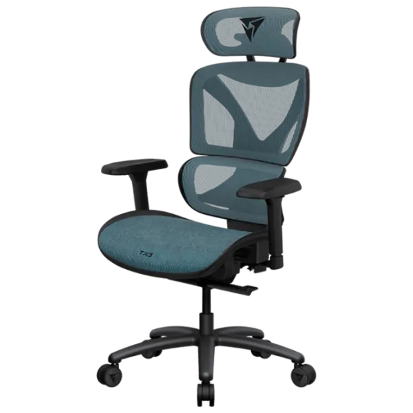 Scaun Gaming ThunderX3 XTC Chroma Black Blue photo 1