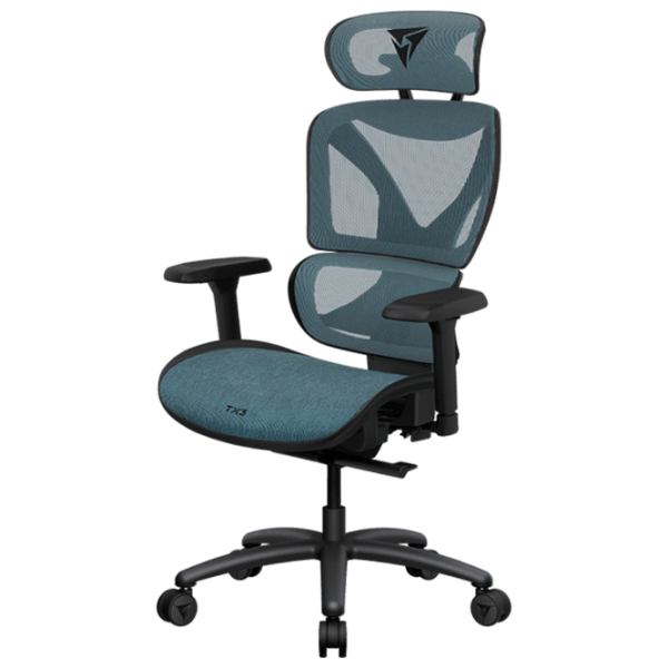 Scaun Gaming ThunderX3 XTC Chroma Black Blue photo 1