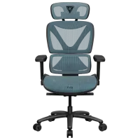 Игровое кресло ThunderX3 XTC Chroma Черный Синий photo 2