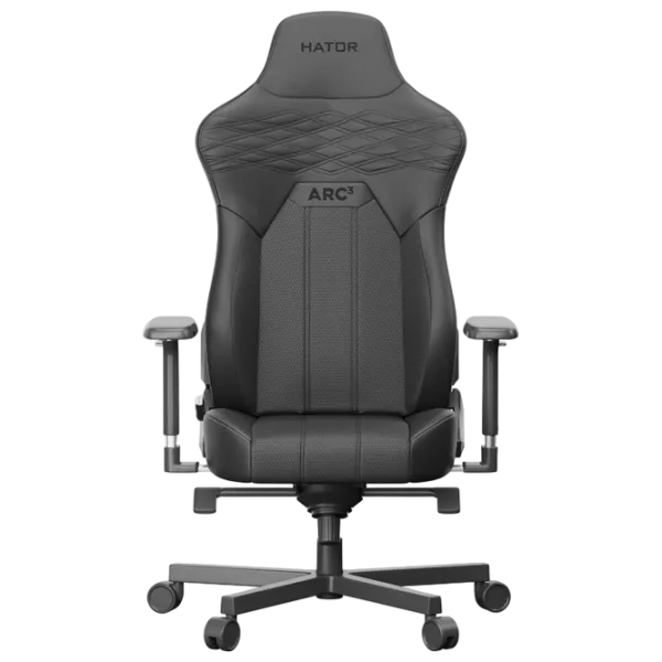 Игровое кресло Hator Arc 3 XL Серый Черный photo 4