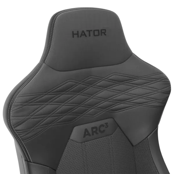 Игровое кресло Hator Arc 3 XL Серый Черный photo 5