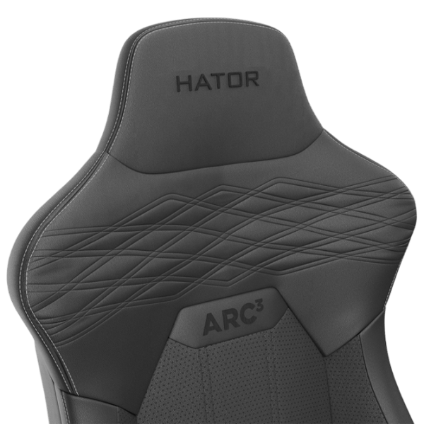 Игровое кресло Hator Arc 3 XL Серый Черный photo 5