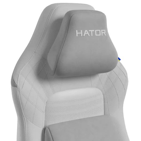Игровое кресло Hator Darkside 3L Черный Белый photo 5
