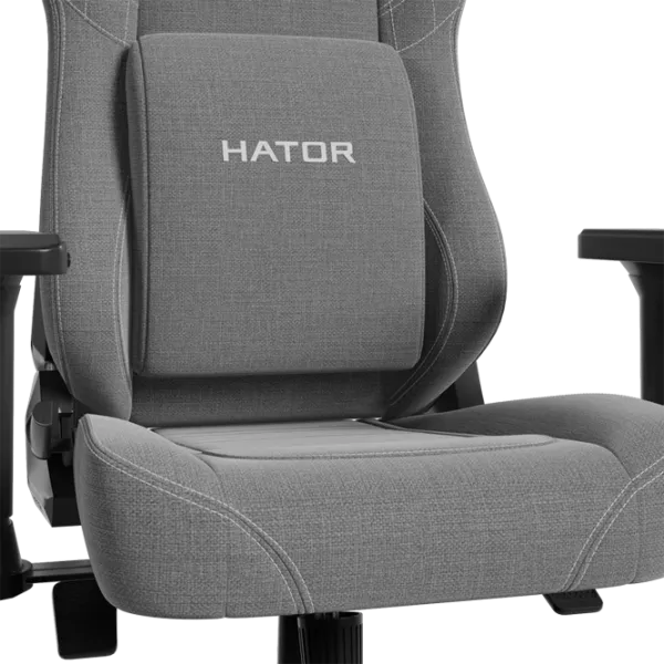 Игровое кресло Hator Darkside 3L PRO Черный Серый photo 5