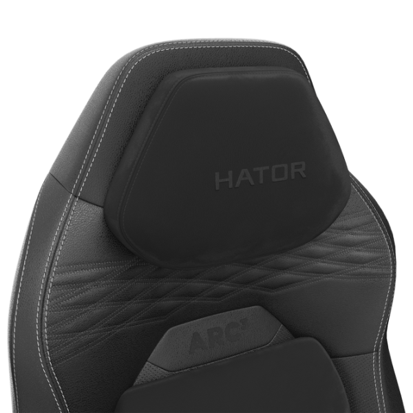 Игровое кресло Hator Arc 3 L Серый Черный photo 6
