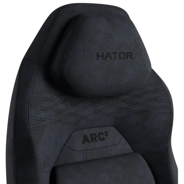 Scaun Gaming Hator Arc 3 L Gray Black photo 3