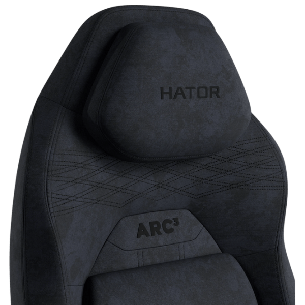 Scaun Gaming Hator Arc 3 L Gray Black photo 3