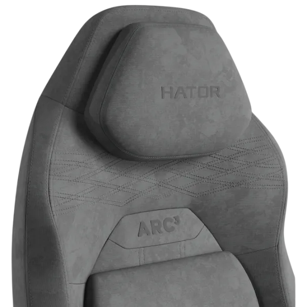 Игровое кресло Hator Arc 3 L Черный Серый photo 2